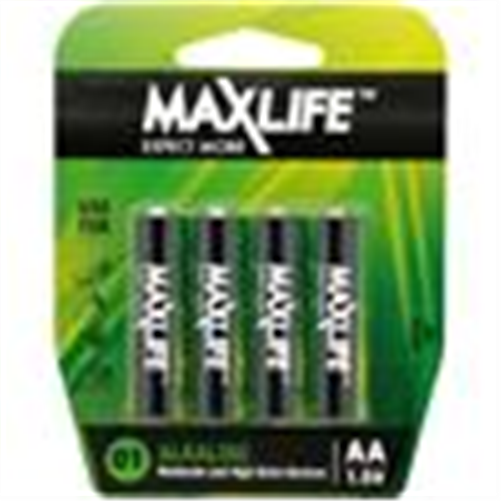 BATTERY ALKALINE AAA- 4 PACK