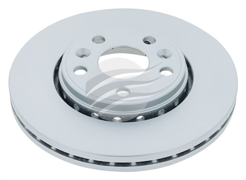 EUROLINE ZINC COATED BRAKE PAIR DISC ROTORS BDR25470EL