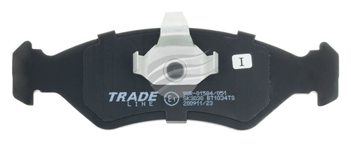 TRADE-LINE BRAKE PADS SET FORD KA 1.3 HATCHBACK 1999-01 BT1034TS