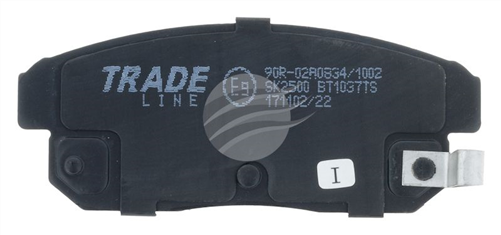 TRADE-LINE BRAKE PADS SET PEUGEOT 306 GIRLING 4 SENSORS BT1039TS