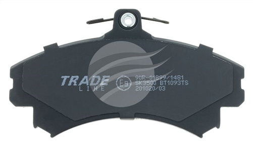 TRADE-LINE BRAKE PADS SET SMART FORFOUR 2004- BT1093TS