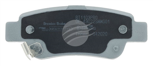 PRO-LINE BRAKE PADS SET HONDA CRV III 2.0, 2.4 (BOSCH) BT1103PRO