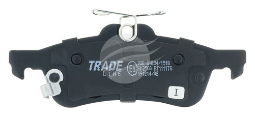 TRADE-LINE BRAKE PADS SET HONDA CIVIC IX FK 1.8L i-VTEC BT1111TS