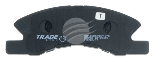 TRADE-LINE BRAKE PADS SET DAIHATSU CUORE 1.0 2003- BT1214TS