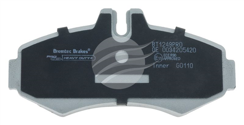 PRO-LINE BRAKE PADS SET MERCEDES VITO (W638) BOSCH BT1249PRO