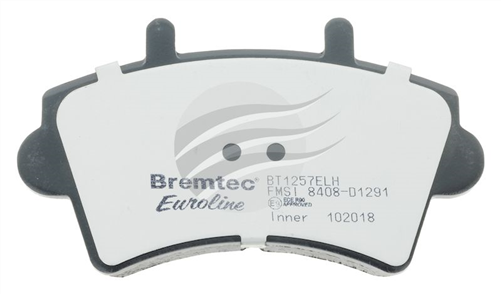 EURO-LINE HD BRAKE PADS SET RENAULT MASTER II, III 2004- BT1257ELH