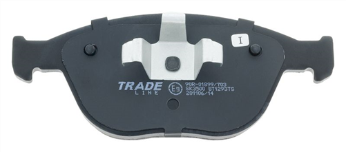 TRADE-LINE BRAKE PADS SET FORD FOCUS II 2.0L 2003- BT1293TS