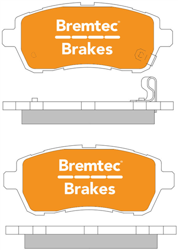 PRO-LINE BRAKE PADS SET SUZUKI SWIFT IV FZ 1.4 2012- BT1377PRO