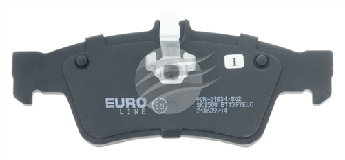 EURO-LINE BRAKE PADS SET MERCEDES E-CLASS W211 S211 ATE BT1397ELC