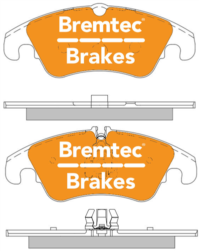 PRO-LINE BRAKE PADS SET AUDI A6 (C7) 3.0V6 QUATTRO BT1407PRO