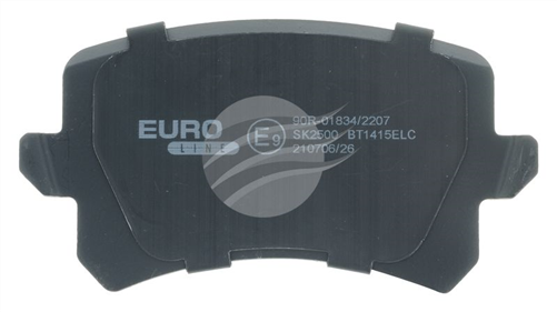 EURO-LINE BRAKE PADS SET VOLKSWAGEN TIGUAN 1.4i, 2007- BT1415ELC