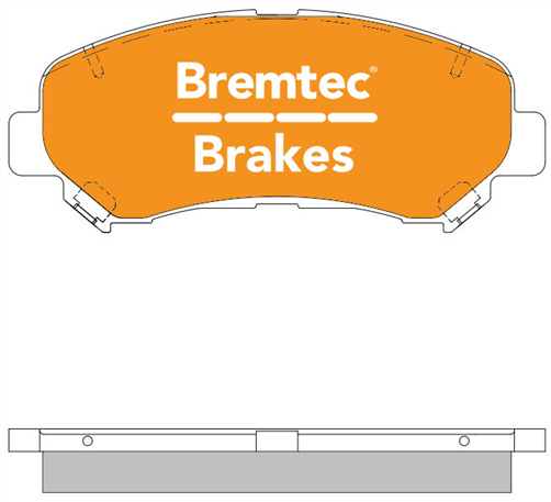 4WD BRAKE PADS SET SUZUKI KIZASHI 2.4 2010- BT1425E