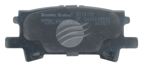 4WD BRAKE PADS SET LEXUS RX330 2003- BT1472E