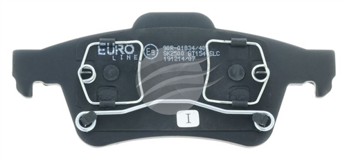 EURO-LINE BRAKE PADS SET RENAULT LAGUNA II (KG0/1) 1.6L BT1547ELC