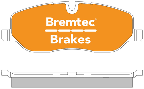 PRO-LINE BRAKE PADS SET RANGE ROVER SPORT 4.4L 2005- BT1650PRO