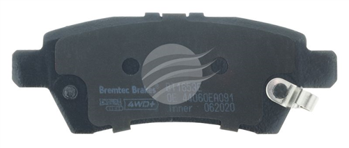 4WD BRAKE PADS SET NISSAN NAVARA 2.5 2005- BT1653E