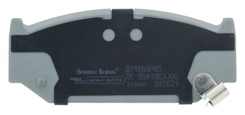 PRO-LINE BRAKE PADS SET SUZUKI SWIFT 1.3, 1.5 EZ 2005- BT1669PRO