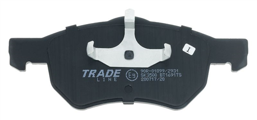 TRADE-LINE BRAKE PADS SET CHRYSLER VOYAGER III 2000- ATE BT1691TS