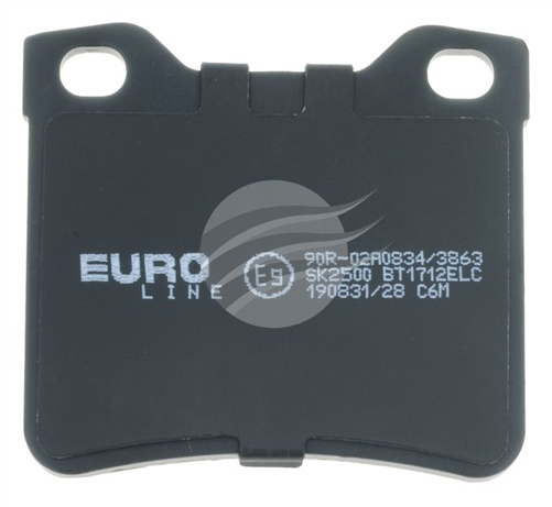 EURO-LINE BRAKE PADS SET PEUGEOT 406 2.1 TDi 1998- BT1712ELC