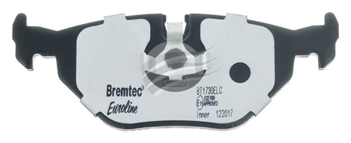 EURO-LINE BRAKE PADS SET BMW 3 SERIES (E36) 1991-01 BT1730ELC