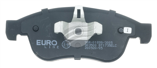 EURO-LINE BRAKE PADS SET RENAULT MEGANE III 1.6L 1.9Di BT1735ELC