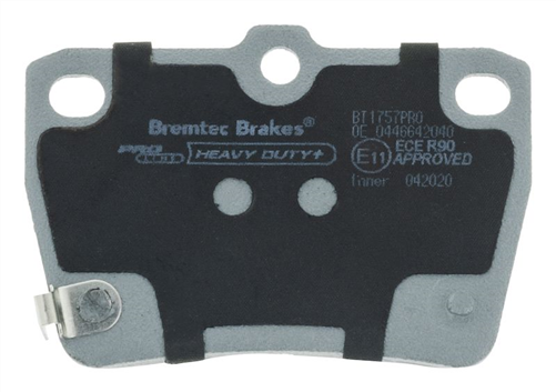 PRO-LINE BRAKE PADS SET TOYOTA RAV4 II 2.0 VVTi 2000- BT1757PRO