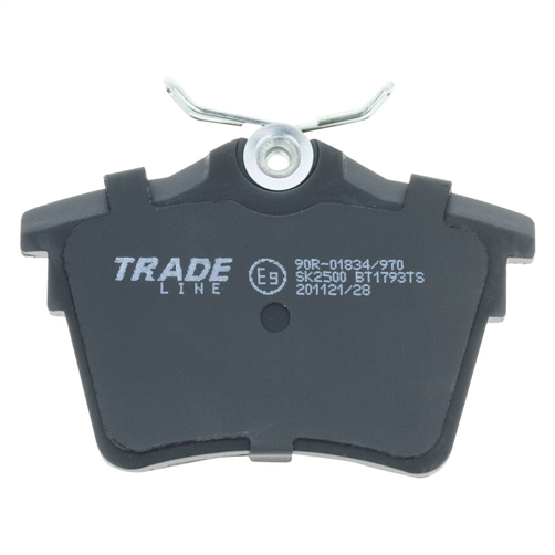 TRADELINE BRAKE PAD SET REAR CITROEN C5 2.2d&I 2.7d&i 3.0L BT1793TS