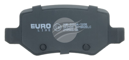 EURO-LINE BRAKE PADS SET MERCEDES A190, A210 (W168) BT1802ELC