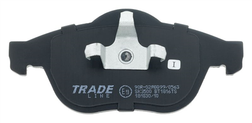 TRADE-LINE BRAKE PADS SET LAGUNA II KG0/1 50MM CLIP BT1816TS