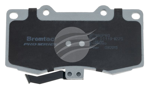 PRO-LINE BRAKE PADS SET HUMMER H3 3.5, 3.7 2005- BT1890PRO