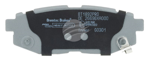 PRO-LINE BRAKE PADS SET SUBARU TRIBECA 2006- BT1892PRO