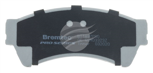 PRO-LINE BRAKE PADS SET MAZDA 6 GH 2007- BT1897PRO