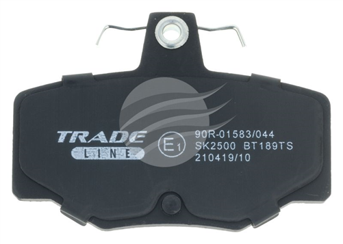 TRADE-LINE BRAKE PADS SET NISSAN PRIMERA P11 1.8L BT189TS