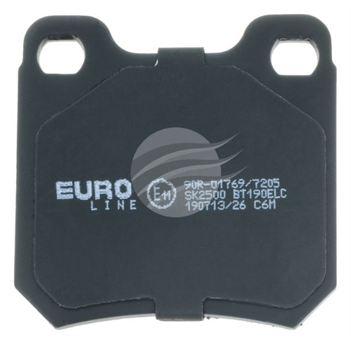 EURO-LINE BRAKE PADS SET SAAB 9-3, 9-5 (YS3D) 1997-01 BT190ELC