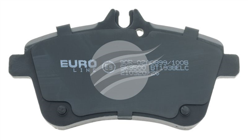 EURO-LINE BRAKE PADS SET MERCEDES A-CLASS A200 (W169) BT1938ELC