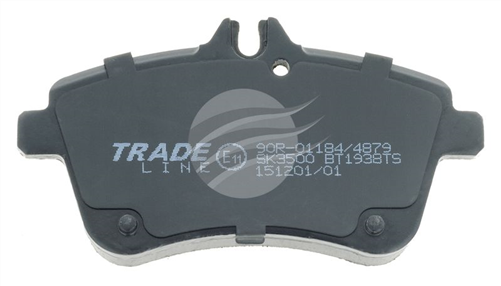 FRONT BRAKE PAD SET FRONT MERCEDES A-CLASS A200 (W169) BT1938TS