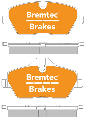 TRADE-LINE BRAKE PADS SET BMW 1 SERIES 120i (E87) 2004- BT1941TS