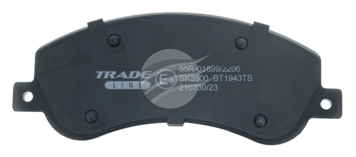 TRADE-LINE BRAKE PAD FRONT SET TRANSIT VM VW AMAROK BT1943TS