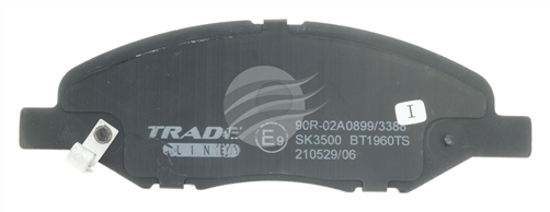 TRADE-LINE BRAKE PAD FRONT SET TIIDA BLUEBIRD CUBE MICRA NOTE BT1960TS