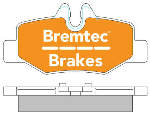 EURO-LINE BRAKE PADS SET BT1963ELC