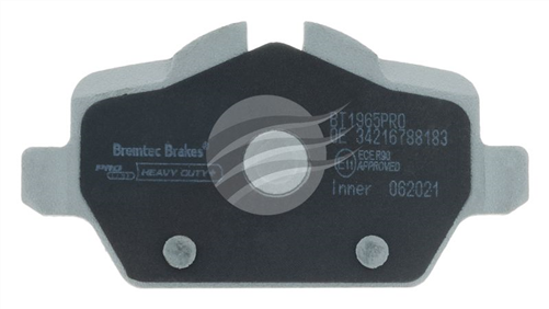 PRO-LINE BRAKE PADS SET BMW 1 SERIES 120i (E87) 2004- BT1965PRO