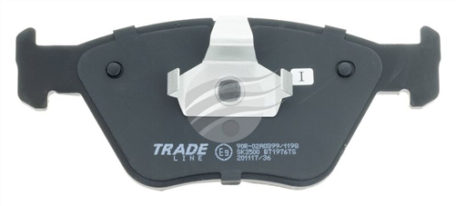 TRADELINE BRAKE PAD SET FRONT BMW X3 (E83) 2004- BT1976TS