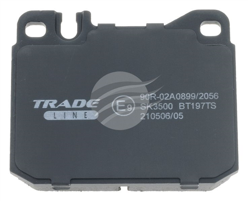 TRADE-LINE BRAKE PADS SET MERCEDES 220D 230 280E 1976-79 BT197TS