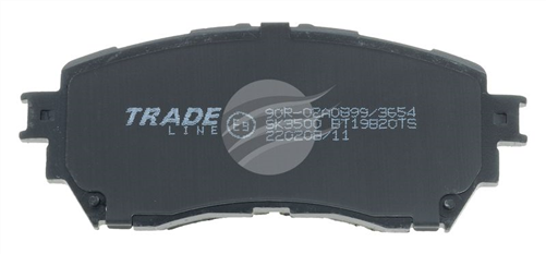 TRADE-LINE BRAKE PADS SET MAZDA 6 (GJ, GH) 2.5L 2012- BT19820TS