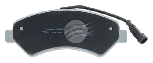 PRO-LINE BRAKE PADS SET DUCATO (250) 120, 160 MULTIJET BT1992PRO