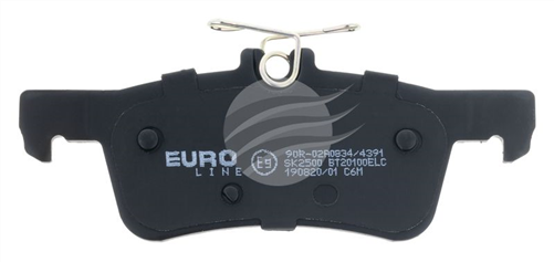 EURO-LINE BRAKE PADS SET PEUGEOT 308 II 03/2013- BT20100ELC