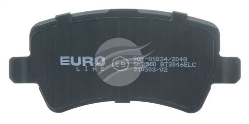 EURO-LINE BRAKE PADS SET FORD MONDEO IV & ELEC ASSIST BT2046ELC