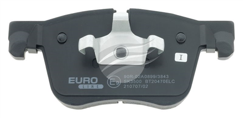 EURO-LINE BRAKE PADS SET CITROEN C4 II 1.6 THP165 2014- BT20470ELC