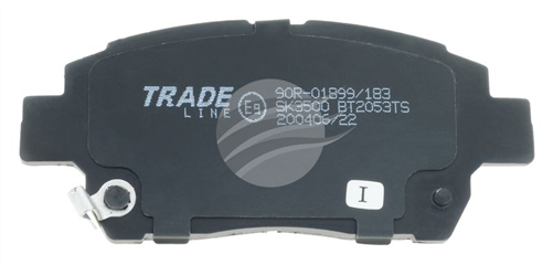 TRADELINE BRAKE PAD SET FRONT TOYOTA MR2 III (ZZW3) 1.8L BT2053TS