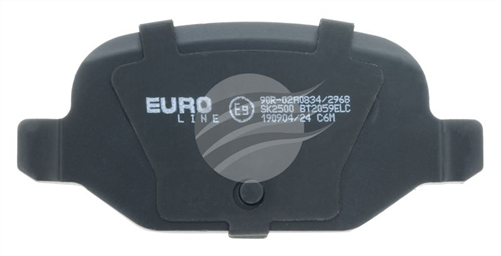 EURO-LINE BRAKE PADS SET FIAT 500 1.3D 2007- BT2059ELC